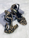 Zara Cheetah Block Heels