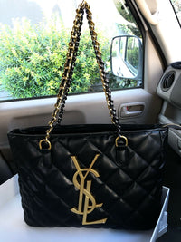 Ysl Avis Belted Handle Bag