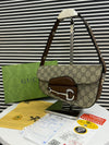 Gucci Horsebit 1955 Monogrammed Small Shoulder Bag