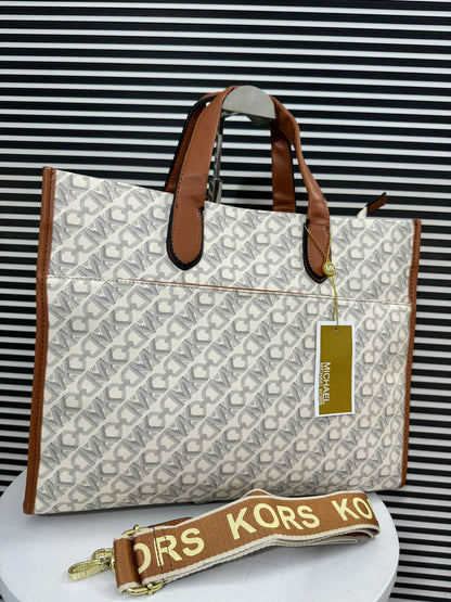 Michael Kors Large Empire Signature Logo Tote Bag