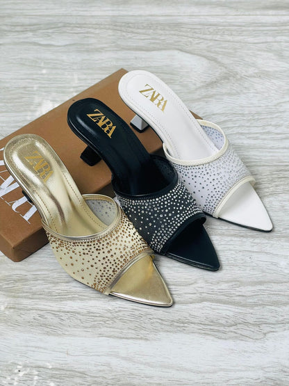Zara Lime Heels