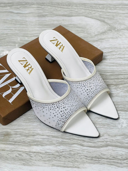 Zara Lime Heels
