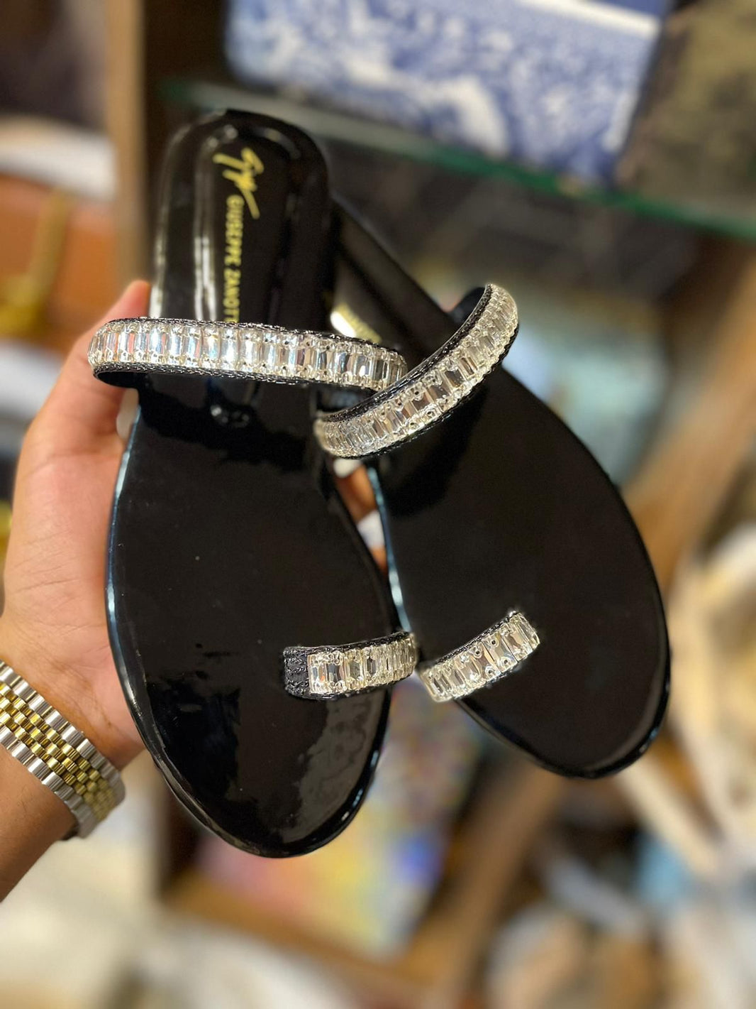 Giuseppe Zanotti Sparkle Elegance Flats