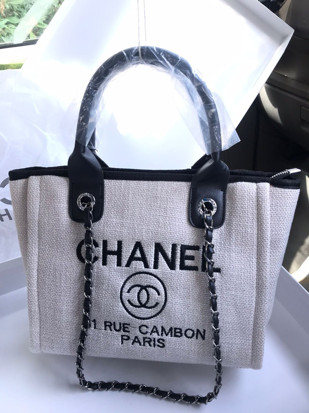 Chanel Denim Chic Signature Tote