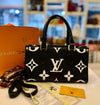 LV On the Go Medium Statement Bag