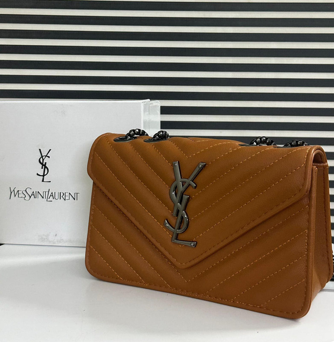 YSL Double Chain Shoulder Bag