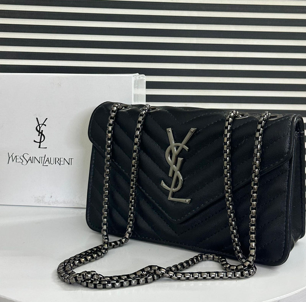 YSL Double Chain Shoulder Bag