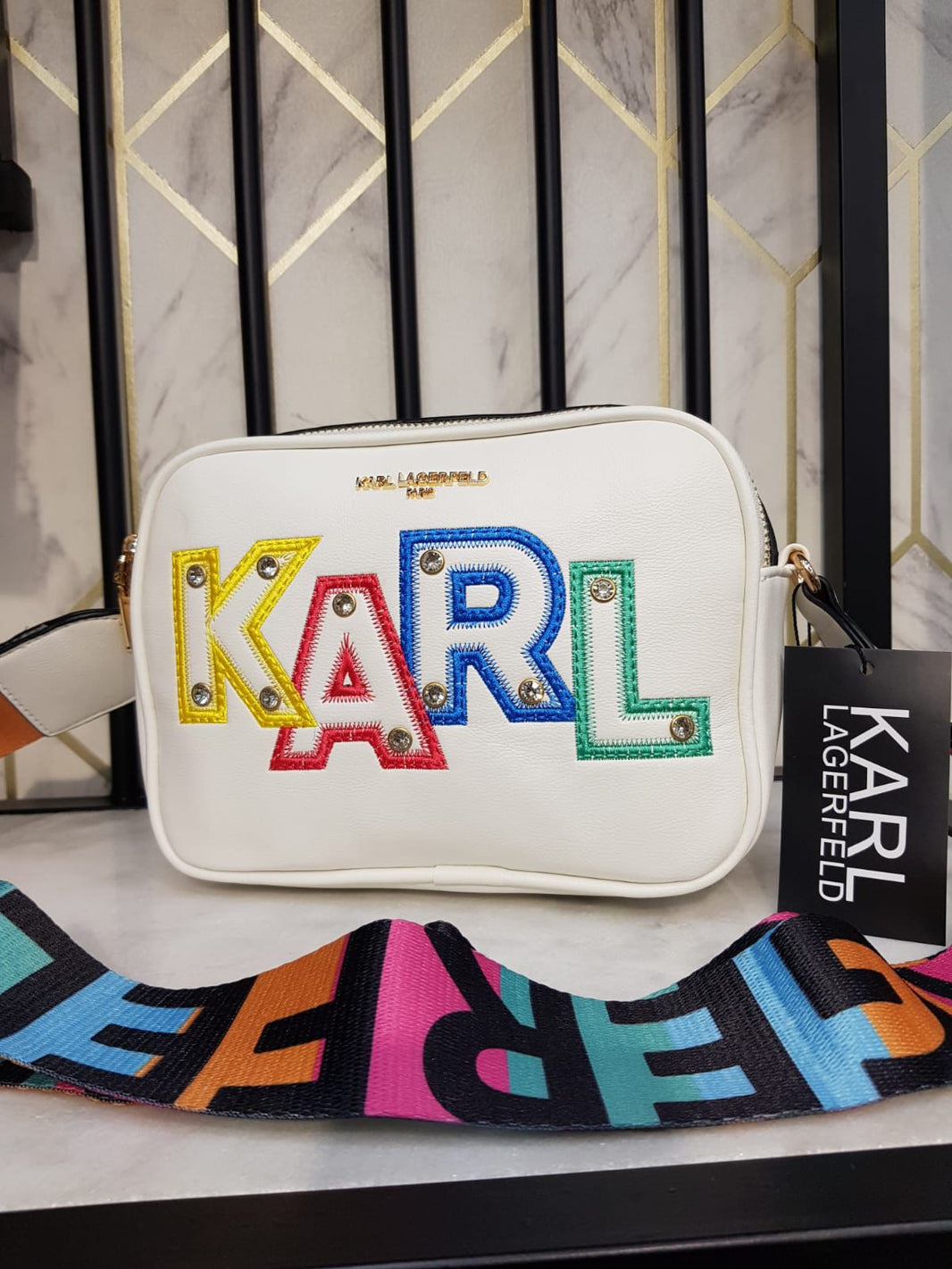 KARL LAGERFELD Lens Crossbody