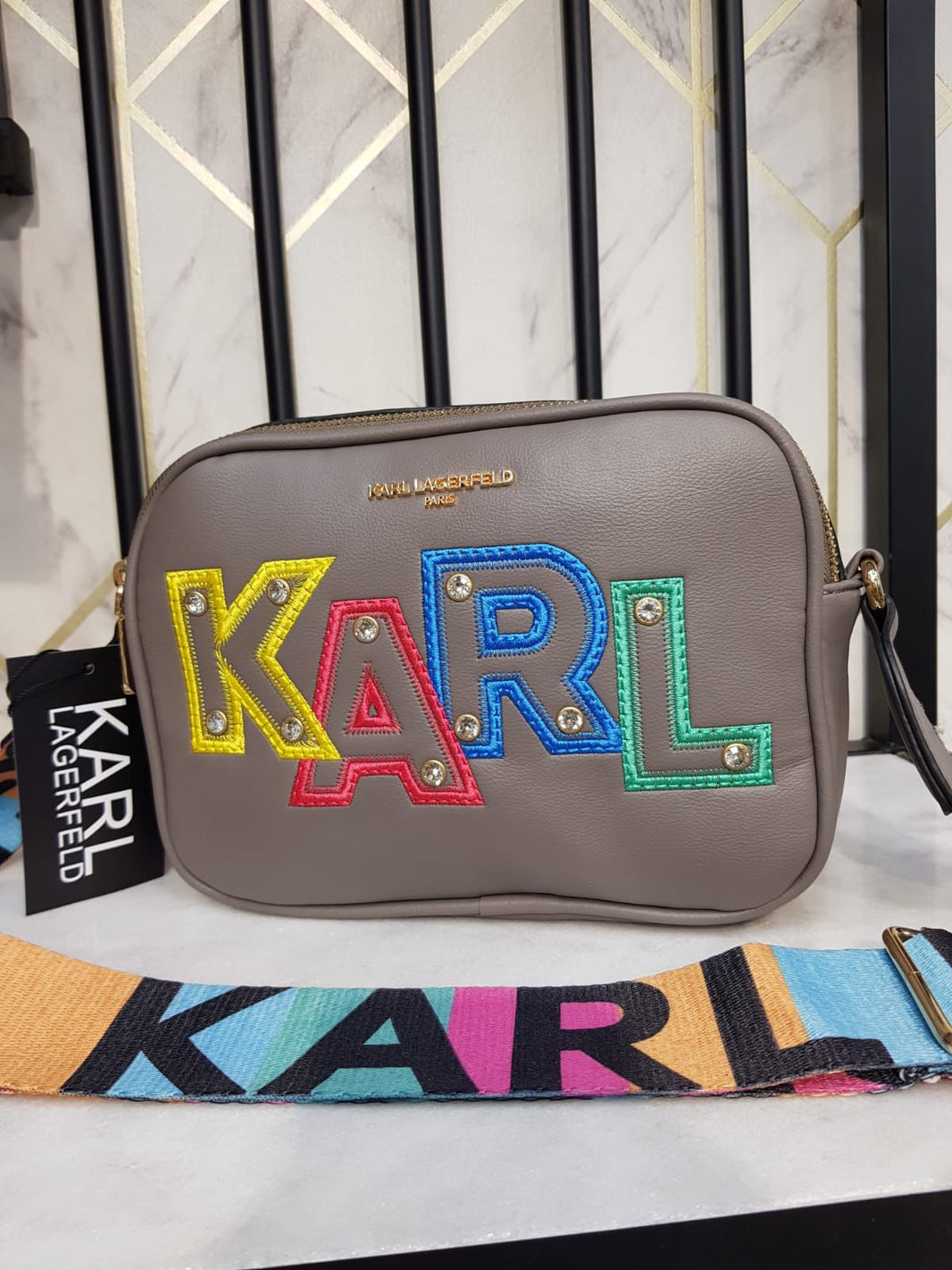 KARL LAGERFELD Lens Crossbody