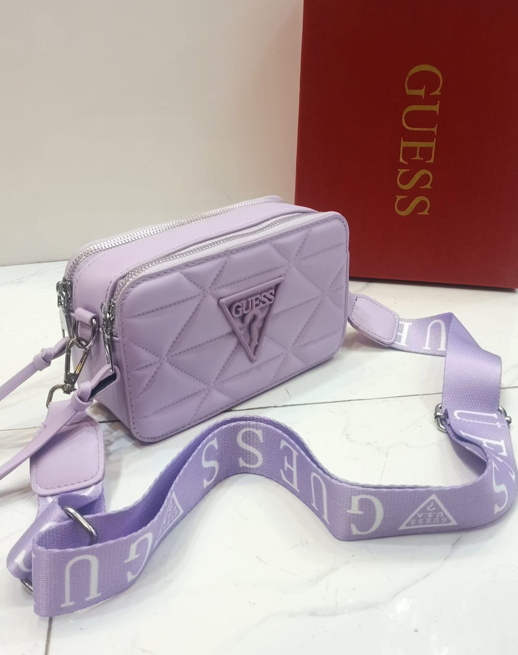 Chic Belted Crossbody Purse