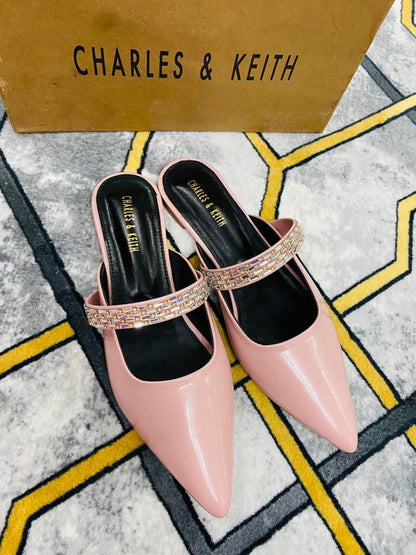Charles & Keith Plush Soft Court Shoes