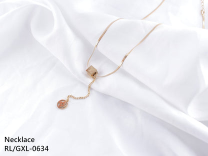 Signature Gold Pendant Necklace