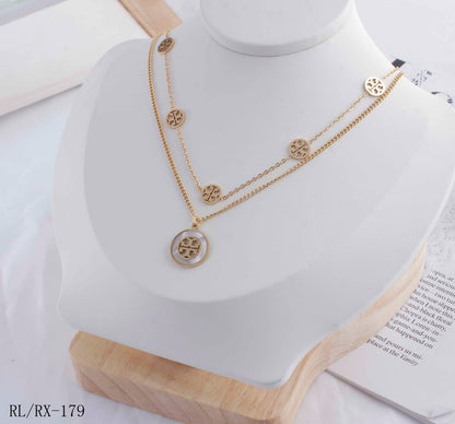 Signature Gold Pendant Necklace