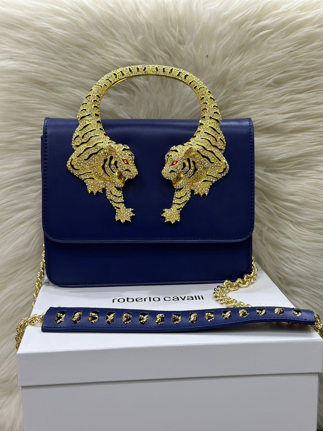 Roberto Cavalli Embellished Crossbody