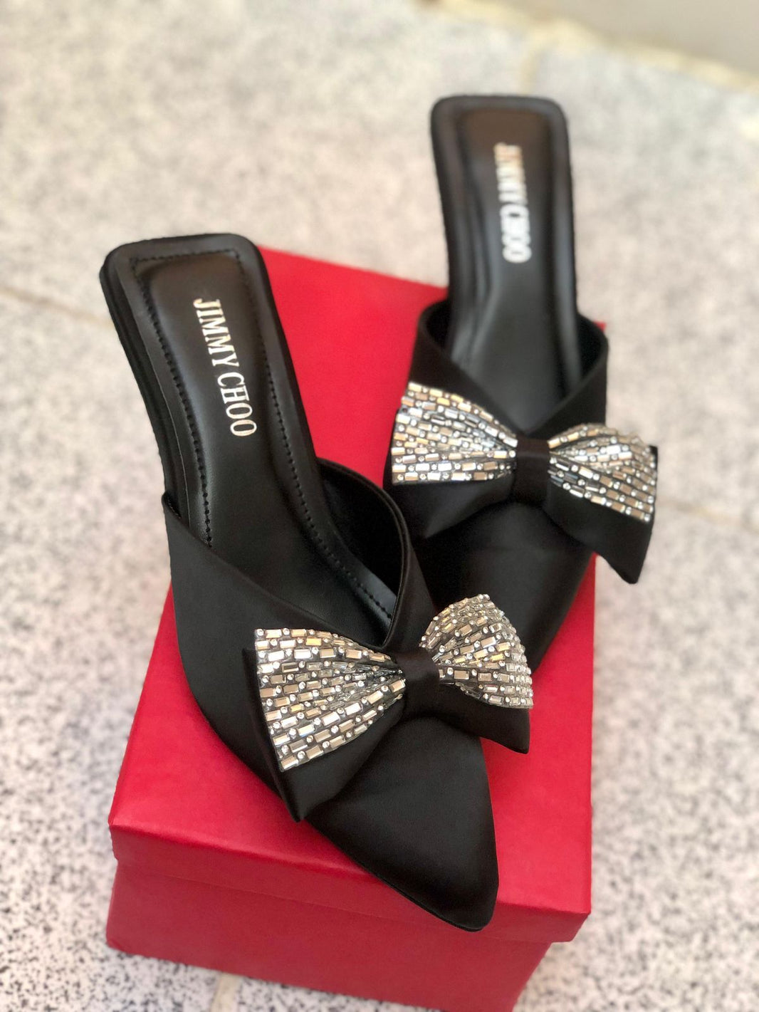 Jimmy Choo Embellished High Heels