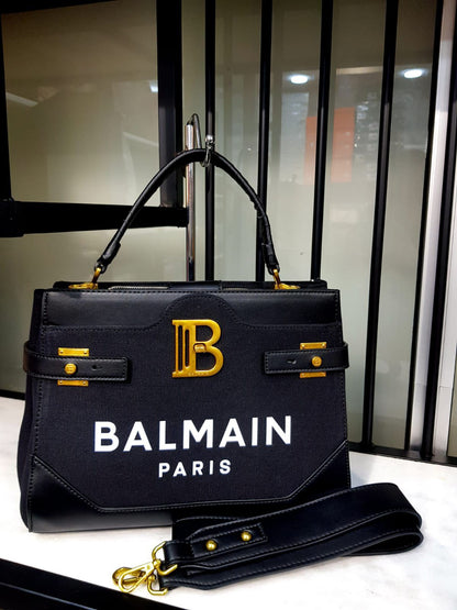 BALMAIN Leather Tote Bag