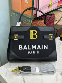 BALMAIN Leather Tote Bag