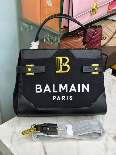 BALMAIN Leather Tote Bag
