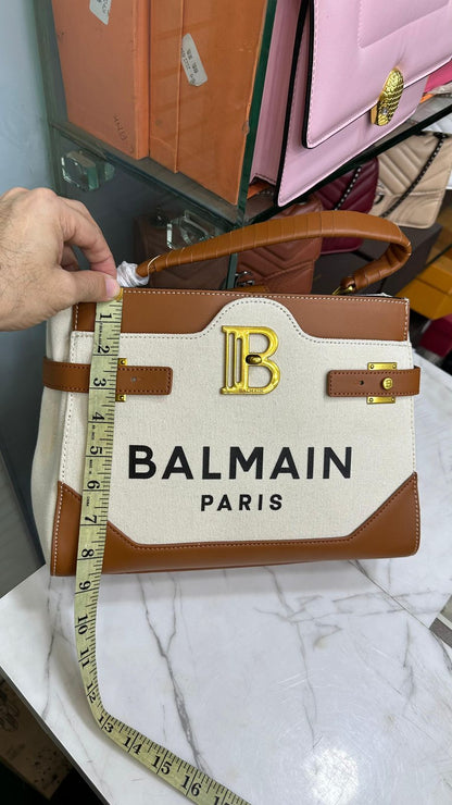 BALMAIN Leather Tote Bag
