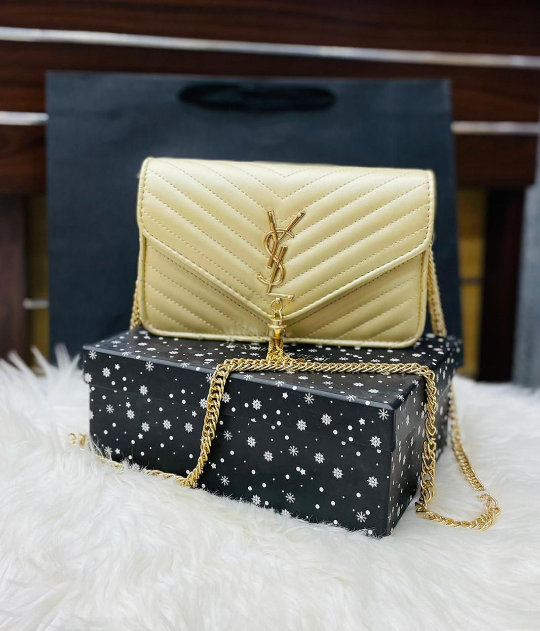 YSL Monogram Crossbody Bag