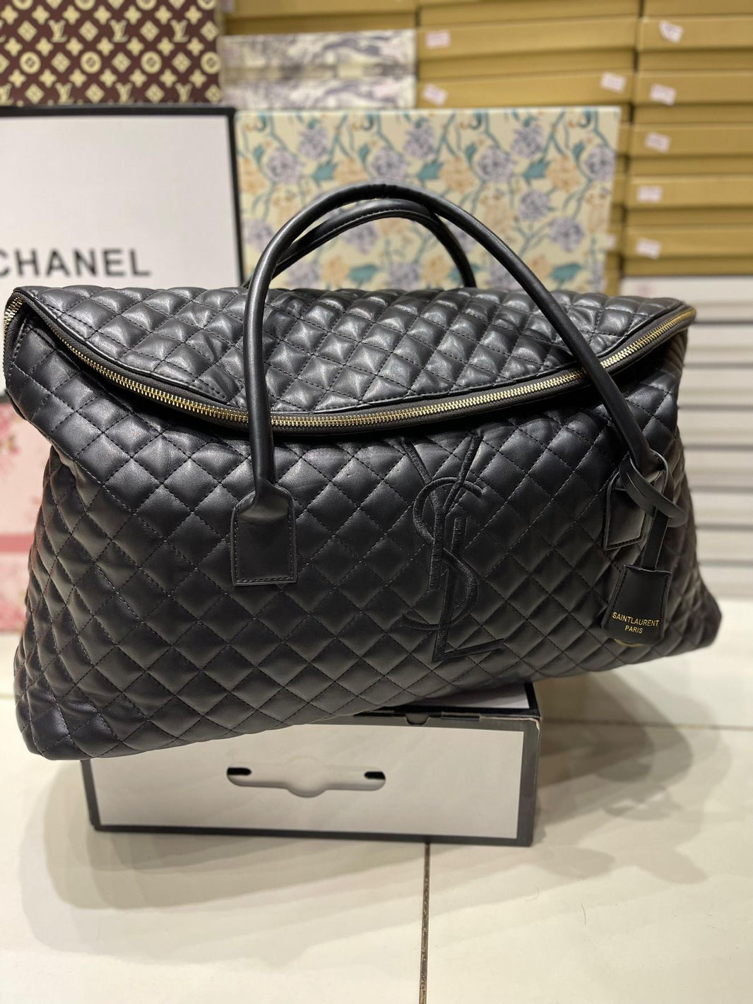 YSL Saint Laurent Giant Weekender Bag