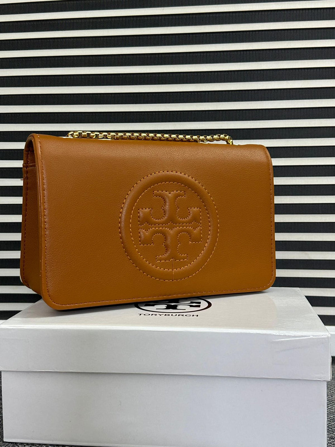 Tory Burch Double Chain Shoulder Bag