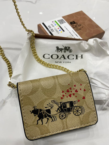 Coach Mini Signature Wallet