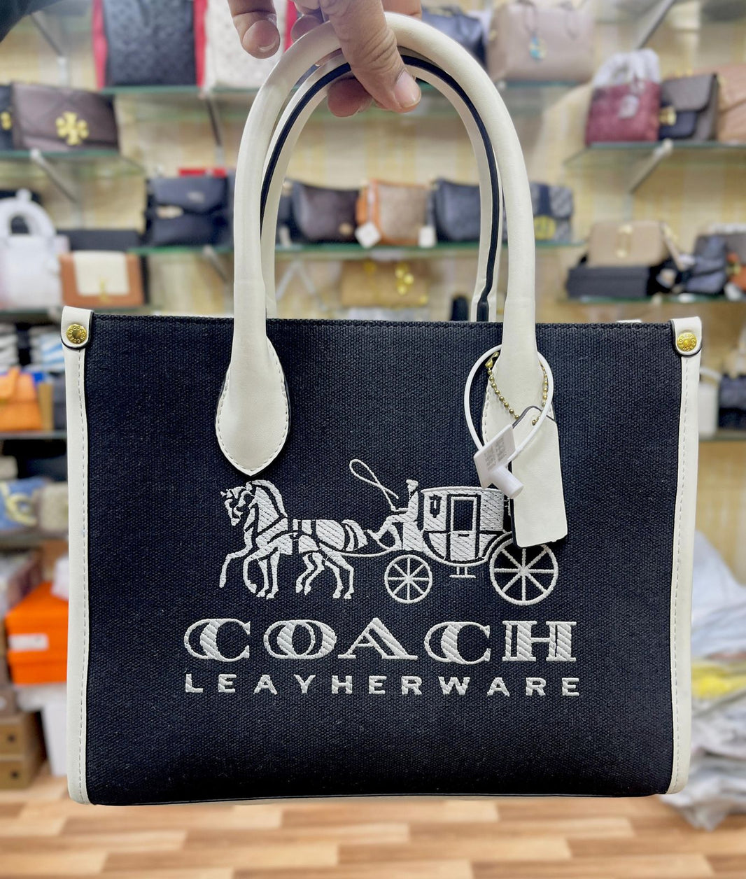 Canvas Coach Vike Cross Body Bags