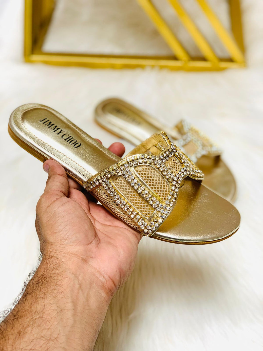 Jimmy Choo Voxue Flat Slipper