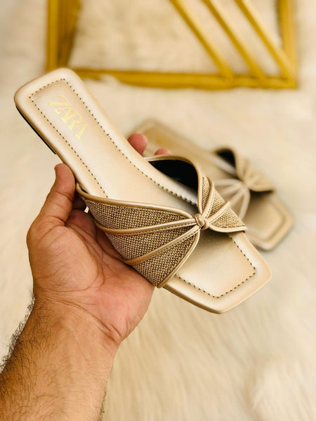 Zara Jutt Flat Slipper