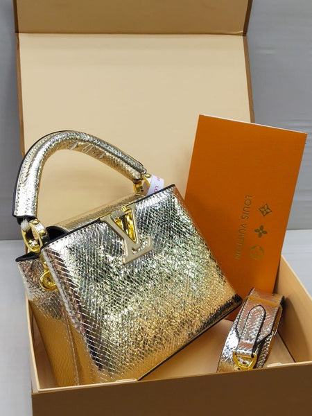 Louis Vuitton Snake Alma Handbag