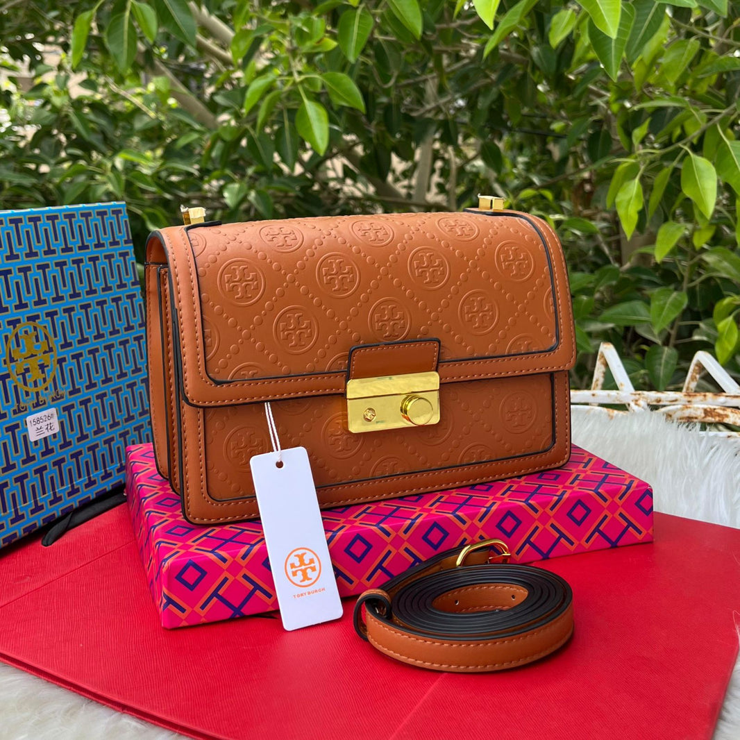 Tory Burch Brand Tag Crossbody Bags