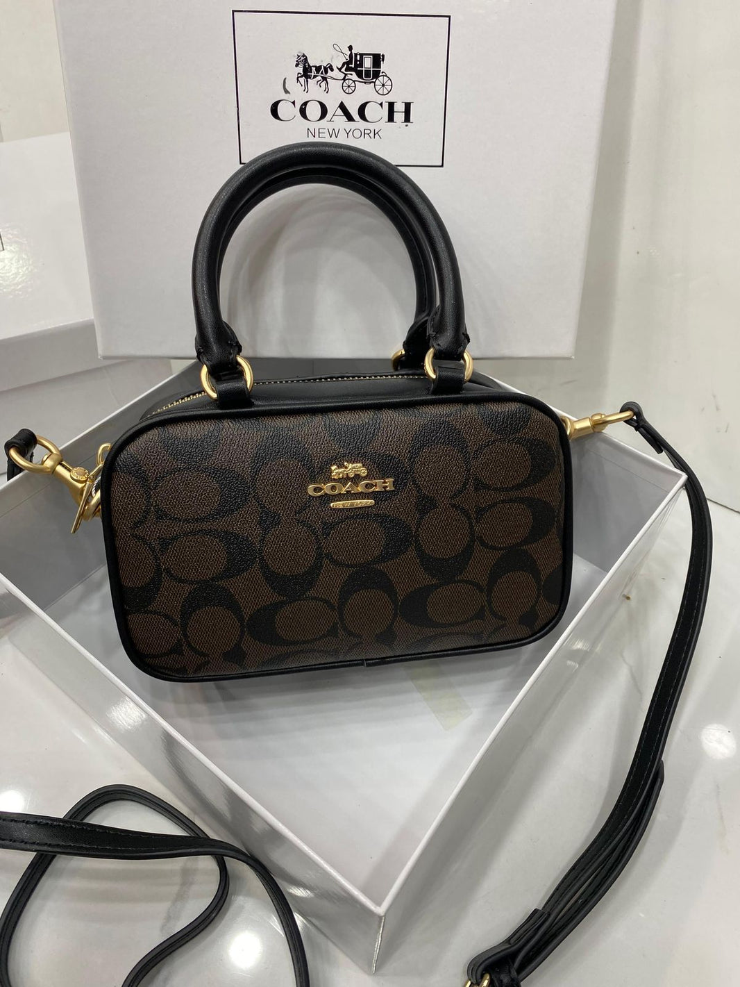 Coach B Box Crossbody