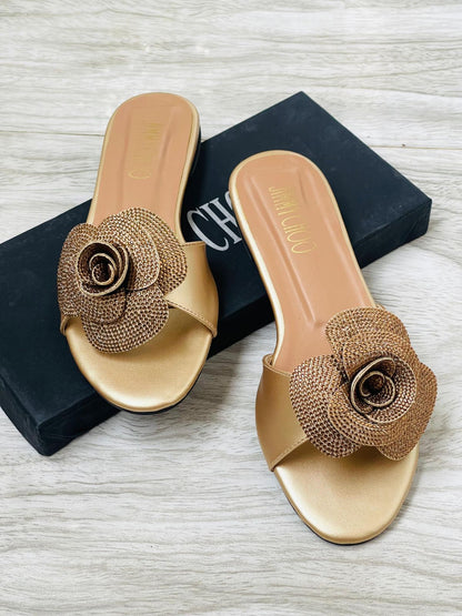 Jimmy Choo Flower Flats