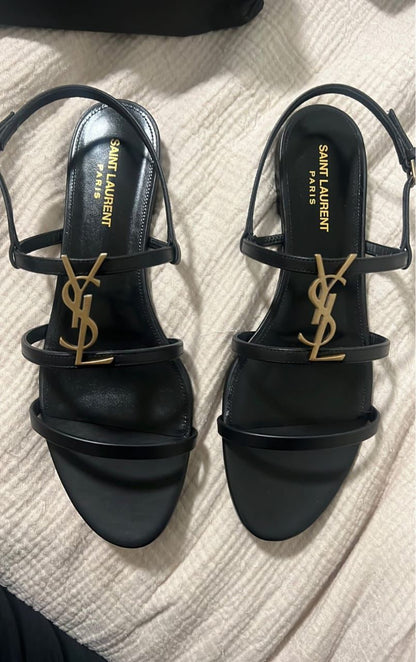 Ysl Saint Laurent Cassandre Sandles