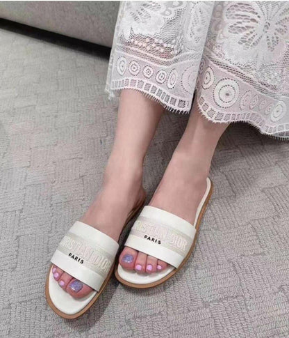 Christian Dior Embroided Sandals