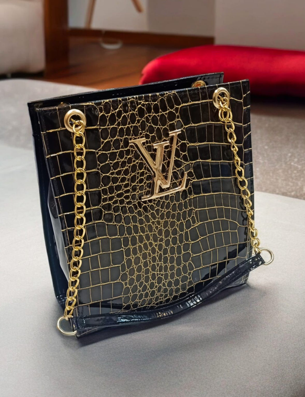 Louis Vuitton Regal Crocodile Crossbody Bag